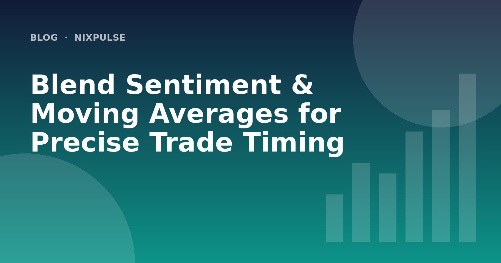 Blend Sentiment & Moving Averages for Precise Trade Timing