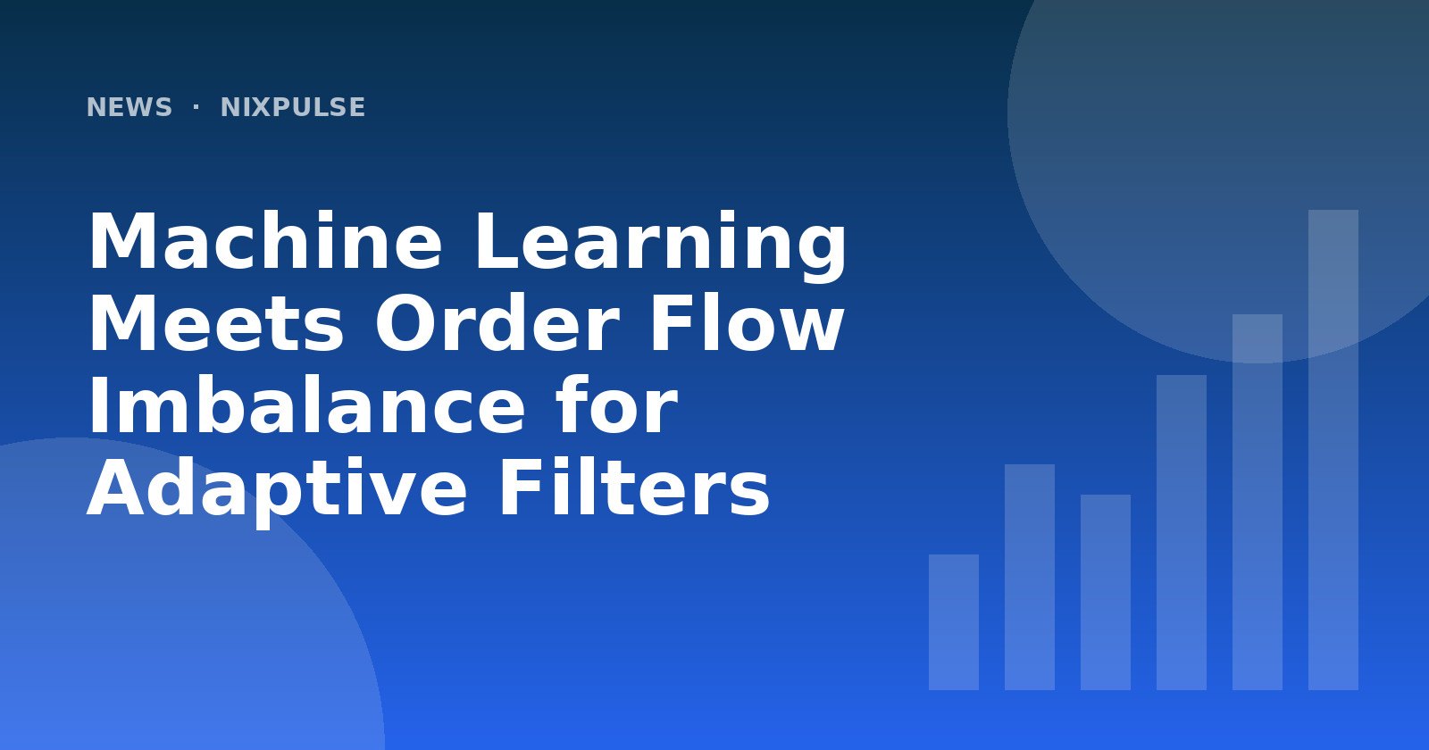 Machine Learning Meets Order Flow Imbalance for Adaptive Filters