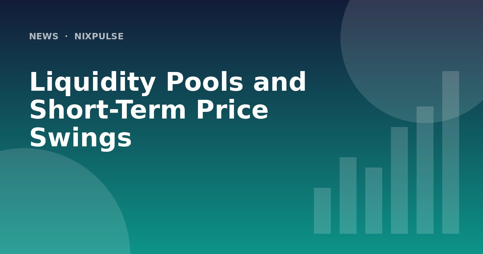 Liquidity Pools and Short-Term Price Swings