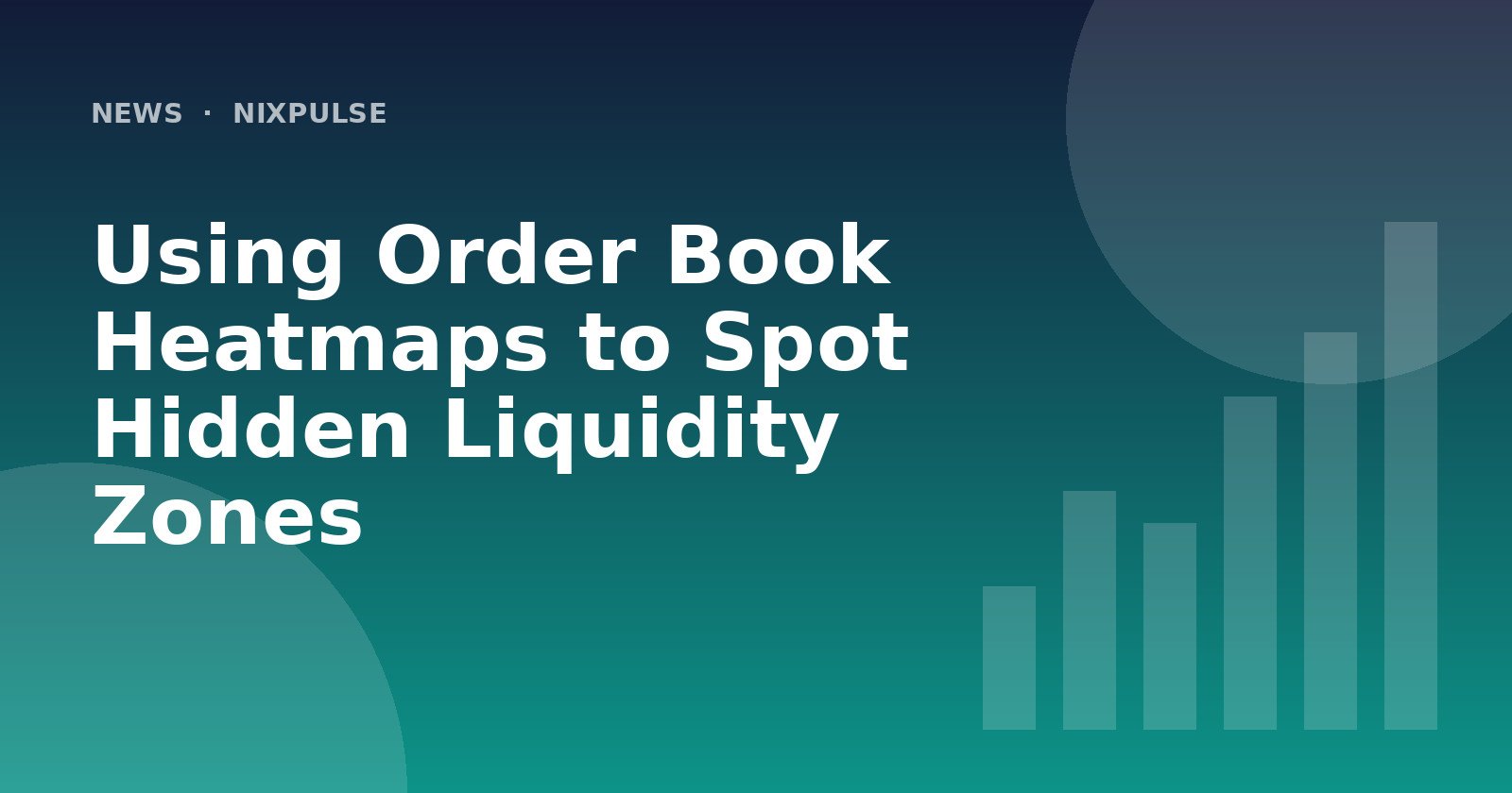 Using Order Book Heatmaps to Spot Hidden Liquidity Zones