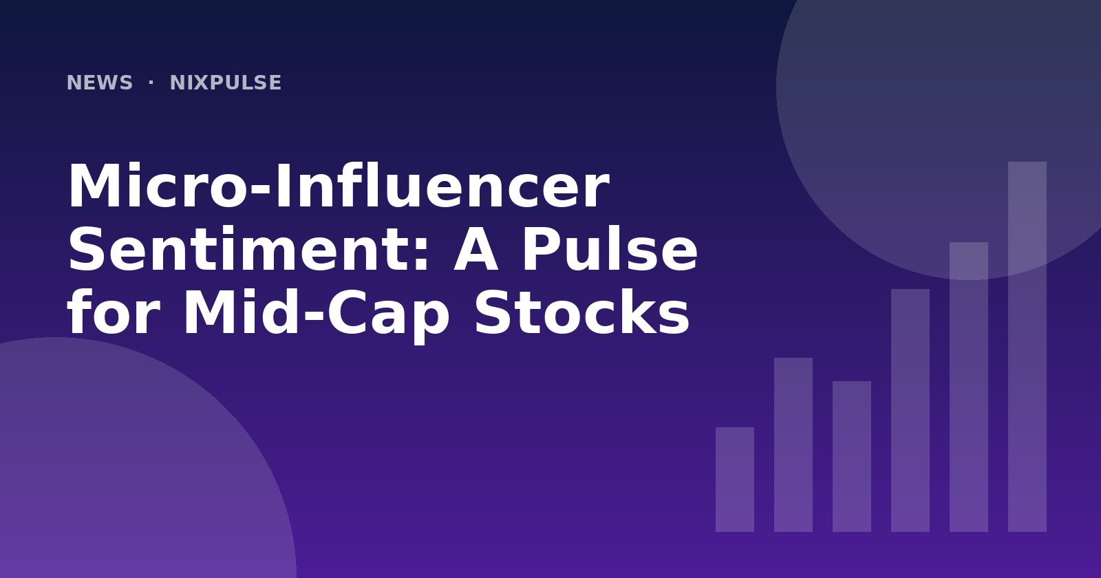 Micro-Influencer Sentiment: A Pulse for Mid-Cap Stocks