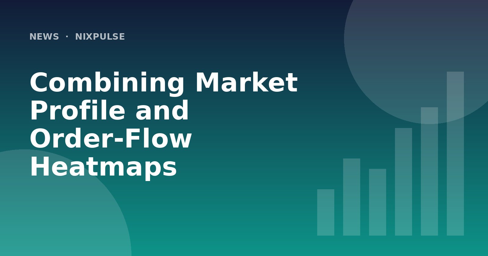 Combining Market Profile and Order‑Flow Heatmaps