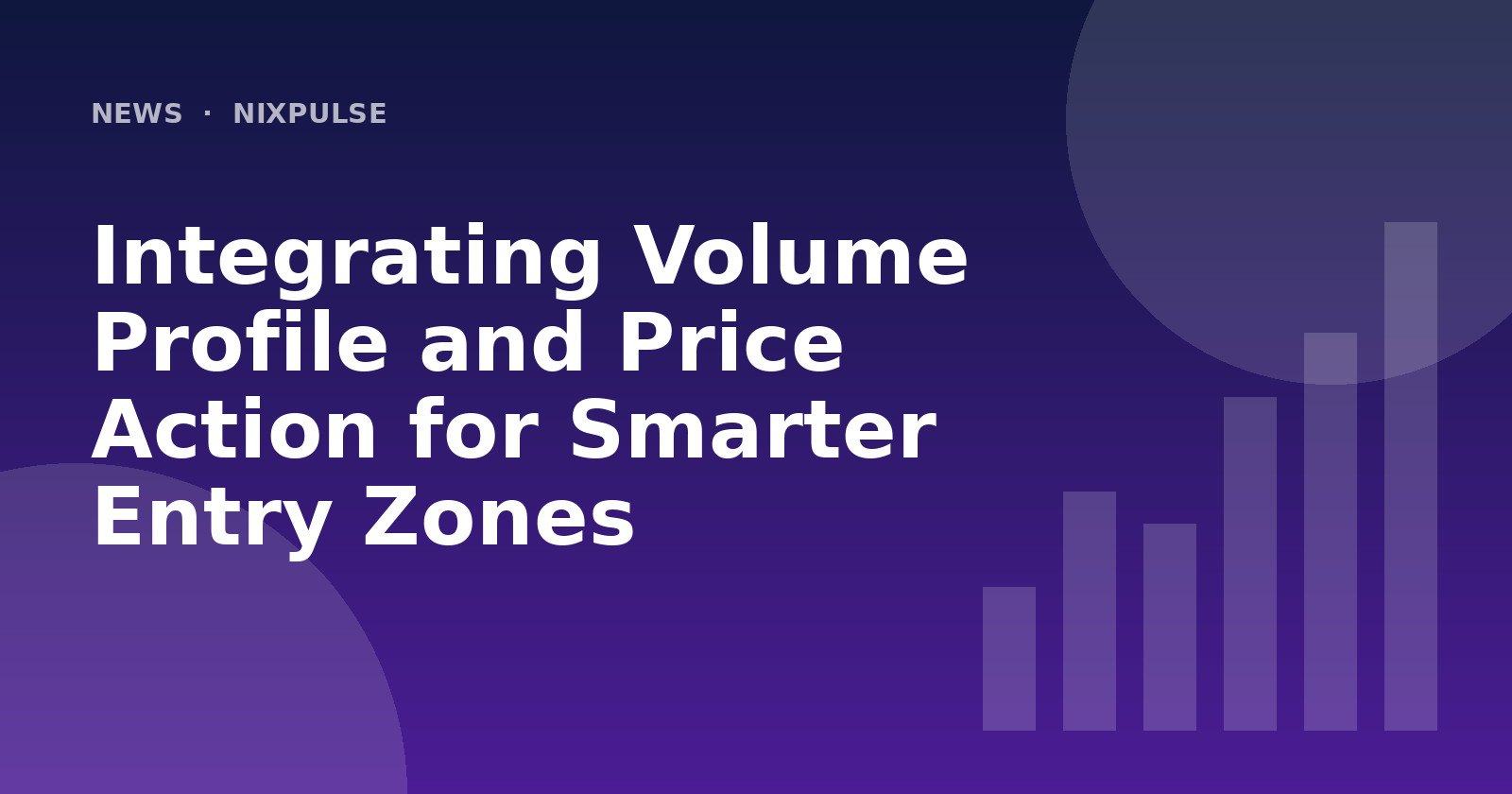 Integrating Volume Profile and Price Action for Smarter Entry Zones