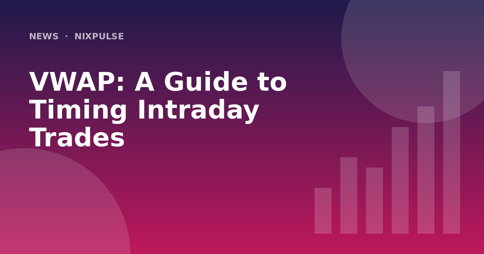 VWAP: A Guide to Timing Intraday Trades