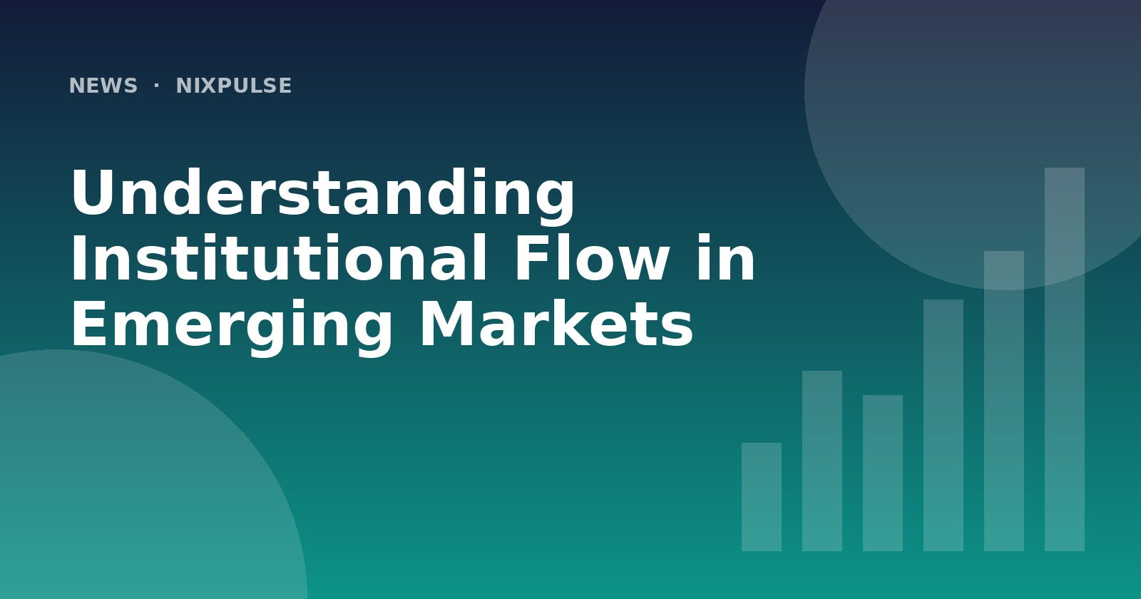 Understanding Institutional Flow in Emerging Markets