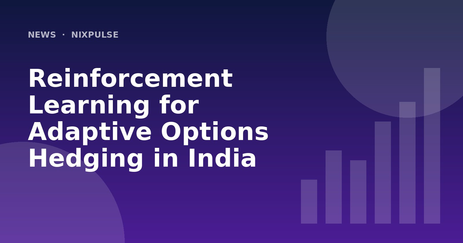 Reinforcement Learning for Adaptive Options Hedging in India